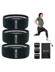Bandas de Cadera Valor Fitness - 3 Niveles de Resistencia