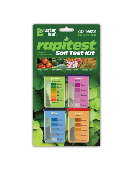 Kit de Prueba de Suelo Luster Leaf Rapitest - 1 Unidad