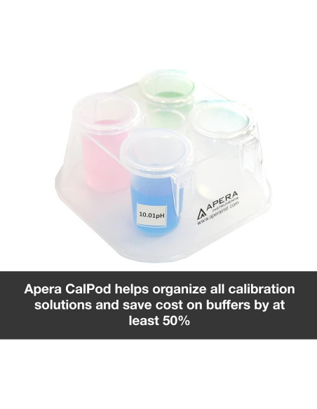 Kit de Prueba de pH Apera AI209-T con Calibración y Mantenimiento