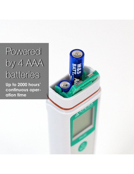Kit de Prueba de pH Apera AI209-T con Calibración y Mantenimiento