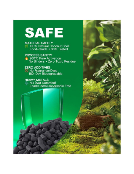 Recargas Filtro Carbón Activado Salipt 1,13 kg para Composter