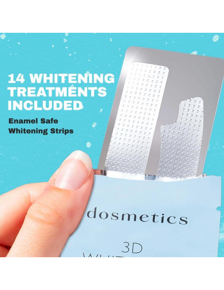 Tiras Blanqueadoras de Dientes Dosmetics 28 Piezas Sensibles