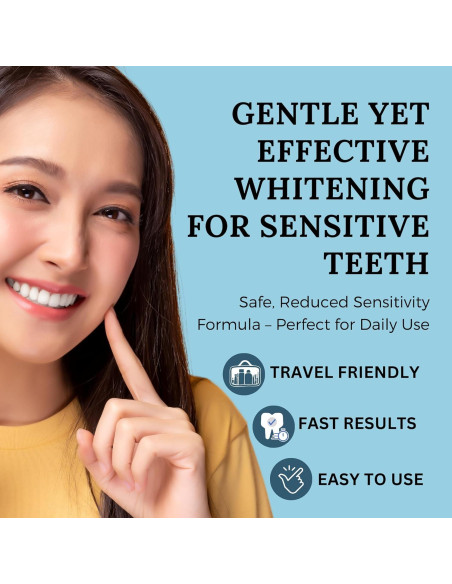 Tiras Blanqueadoras de Dientes Dosmetics 28 Piezas Sensibles