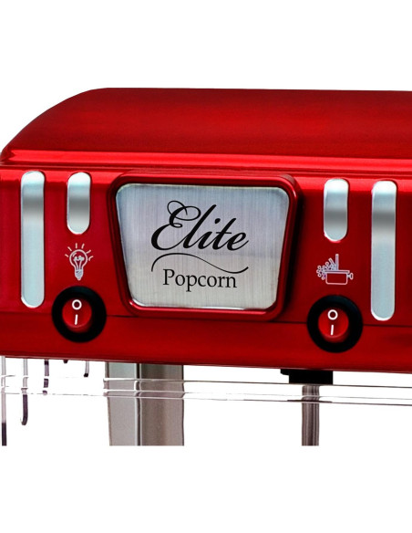 Máquina de Palomitas Elite Gourmet EPM-250 Retro 3.79L