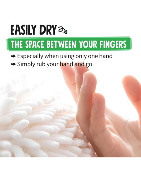 Toallas de Mano Erizo Sophie & Panda - Juego de 2 Gris