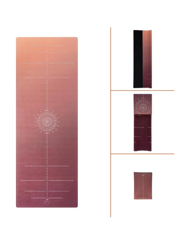 Estera de Yoga Yvonne Solstice Harmony 1.5mm Ecológica