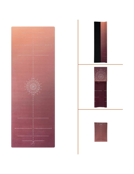 Estera de Yoga Yvonne Solstice Harmony 1.5mm Ecológica