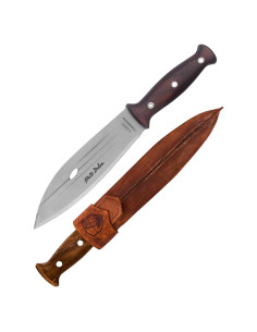 Cuchillo de Bushcraft Condor CTK2428, Hoja 20.32 cm, Mango Madera