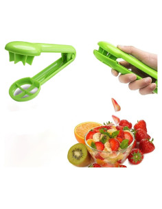 Cortador de Uvas JDL LUCKY LIFE Verde, Frutas en Cuartos, ABS