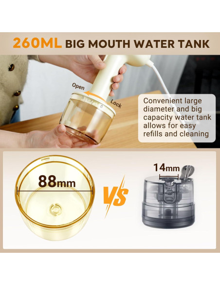 Vaporizador de Ropa HIYAKOI 1000W Calentamiento 10s 260ml