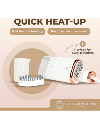 Vaporizador de Ropa Our Won & One 1000W Compacto Blanco