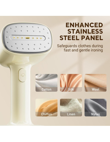 Vaporizador de Ropa HIYAKOI 1000W Calentamiento 10s 260ml