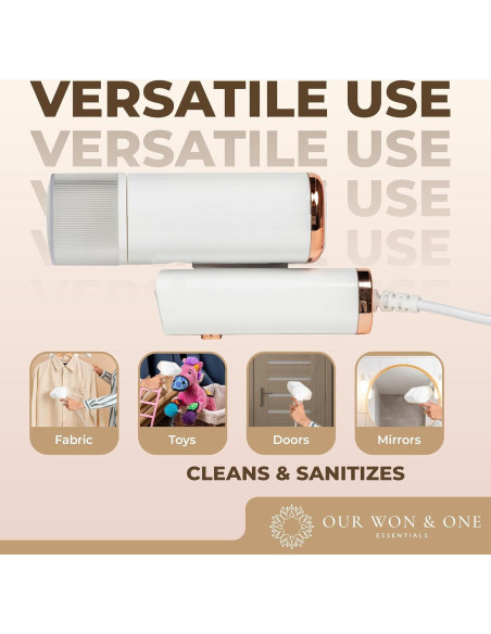 Vaporizador de Ropa Our Won & One 1000W Compacto Blanco