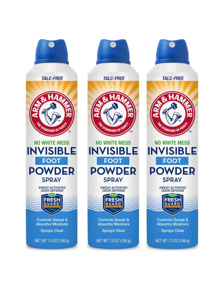 Spray en Polvo Invisible Arm & Hammer 7 Oz Control Olor Pies