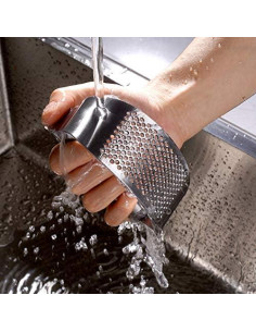 Prensador de Ajo y Jengibre Acero Inoxidable Ergonomico 2