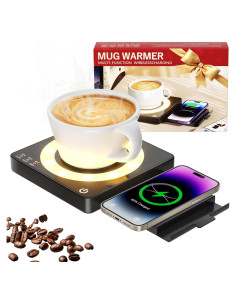 Calentador de Tazas WHOLEV 15W Inteligente con Apagado 8H