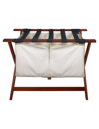 Soporte de Equipaje Extra Ancho 86 cm Casal Home Nogal
