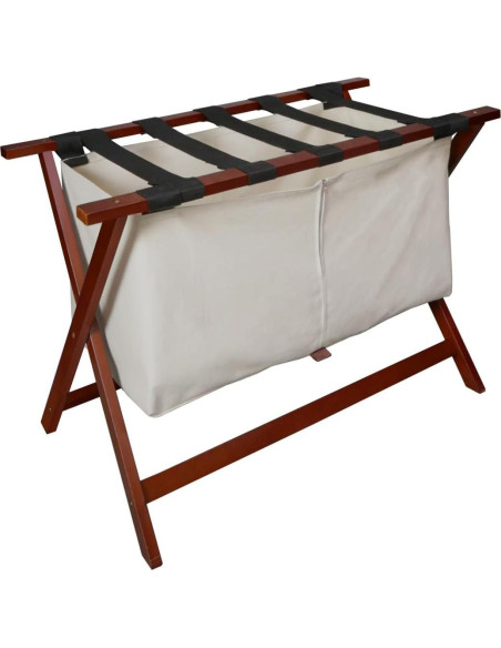 Soporte de Equipaje Extra Ancho 86 cm Casal Home Nogal