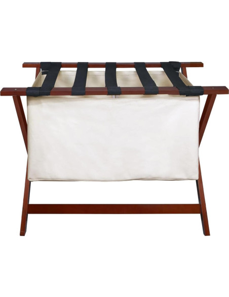 Soporte de Equipaje Extra Ancho 86 cm Casal Home Nogal