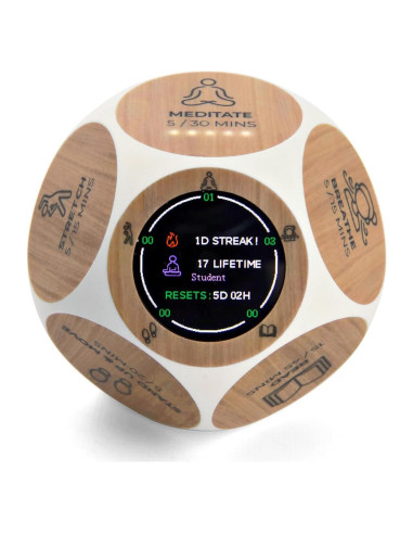 Mindsight Wellness Tracker Habit Tracker Pomodoro 8,89 cm