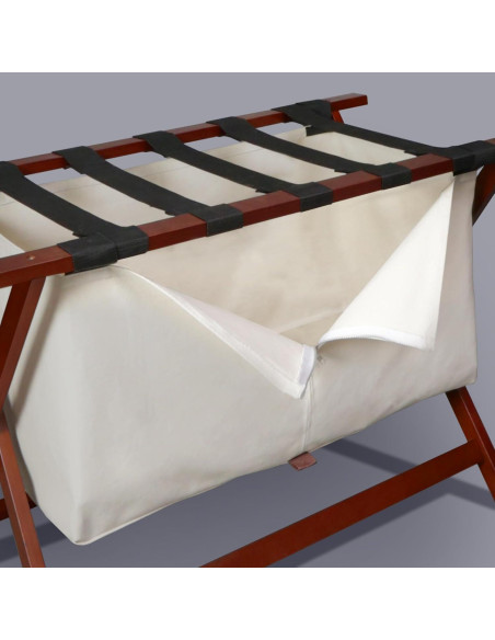 Soporte de Equipaje Extra Ancho 86 cm Casal Home Nogal