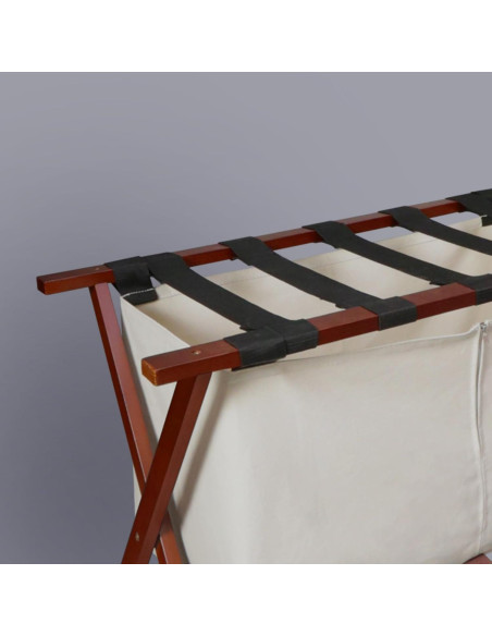 Soporte de Equipaje Extra Ancho 86 cm Casal Home Nogal