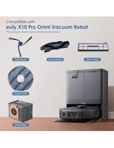 17 Piezas Repuesto eufy X10 Pro Omni Aspiradora Robot 2
