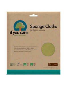 Esponjas de Tela If You Care - 5 Unidades Reutilizables
