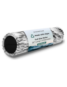 Rodillo de Espuma Oceanfoam 50.8 cm Marmoleado Negro