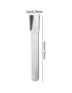 Paquete de 4 peladores de maíz TorSor de acero inoxidable 2