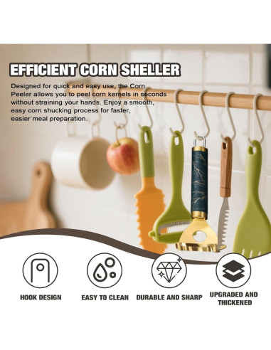 Desgranador de Maíz 2 en 1 Xanadued Acero Inoxidable