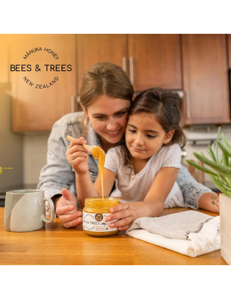 Miel de Manuka Bees & Trees 350+ MGO Cruda 380g