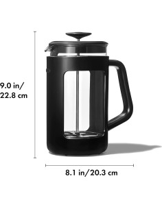Prensa Francesa OXO Venture 8 Tazas 0,95L Negra 2