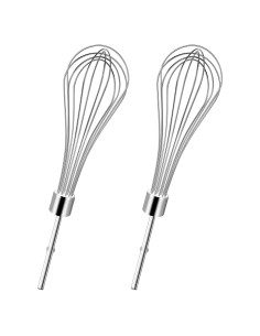 Accesorio batidor de acero inoxidable Misfart para KitchenAid - Paquete de 2