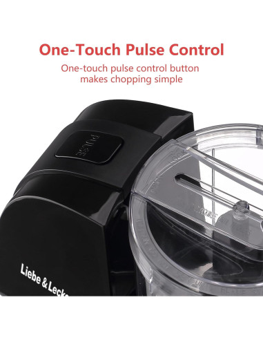 Mini Procesador de Alimentos Liebe&Lecker 1.5 Tazas S/S
