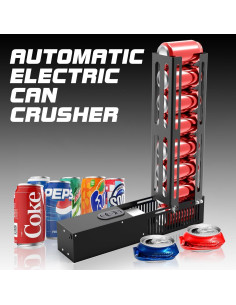 Trituradora de Latas Eléctrica Fstcrt 8 Latas Automática 2