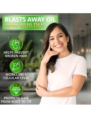 Juego de Champú y Acondicionador Naturavis 230ml Menta y Árbol de Té