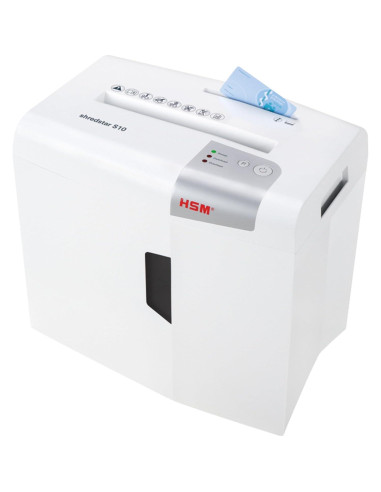 Destructora de papel HSM Shredstar S10, corte en tiras 10 hojas