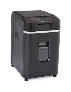 Trituradora de Papel Micro Corte Amazon Basics 200 Hojas Negra 2