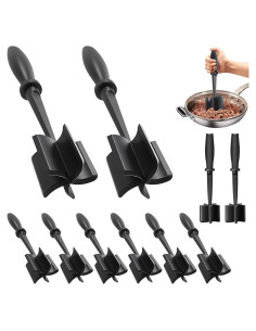 Aplastador de Carne TKSDW Nylon Antiadherente 10 Piezas