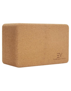 Bloque de Corcho Everyday Yoga 12.7 cm - Sostenible y Antideslizante