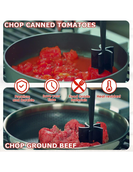 Picador de Carne KAYCROWN 5 Cuchillas Antiadherente 99g