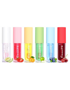 Juego de 6 Brillos Labiales Kimieye Hidratantes 10ml