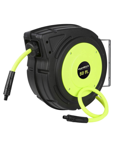Carrete Retráctil de Manguera de Aire Flexzilla 3/8" x 15,24m