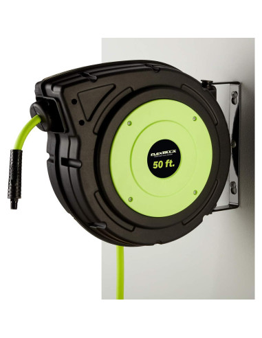 Carrete Retráctil de Manguera de Aire Flexzilla 3/8" x 15,24m