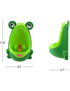 Orinal de Entrenamiento Foryee Rana Verde Oscuro Ajustable 2