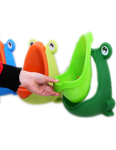 Orinal de Entrenamiento Foryee Rana Verde Oscuro Ajustable