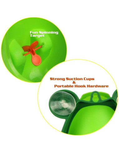 Orinal de Entrenamiento Foryee Rana Verde Oscuro Ajustable