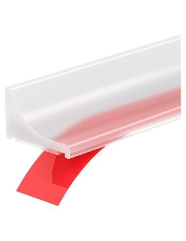 Umbral de Ducha Silicona Transparente 100 cm Zehiels