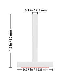 Duzzy Dique de Agua para Ducha 170 cm Tira de Sello Silicona 2